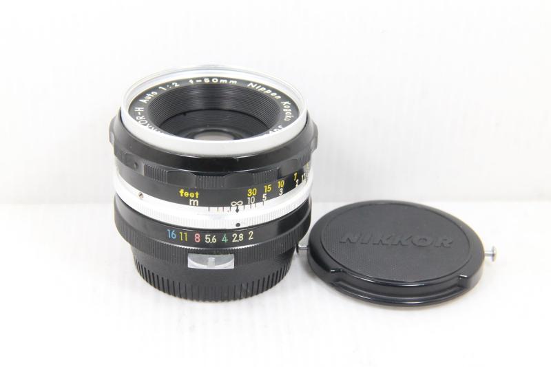 【中古】Nikon MF水晶体 NIKKOR-H Auto 50粍 F2 非Ai