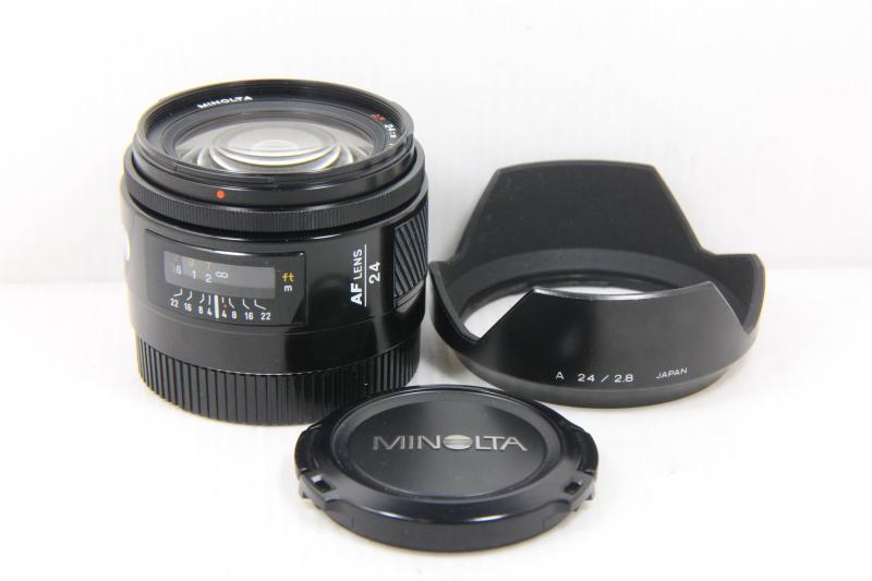 【中古】Minolta AF レンズ 24mm F2.8