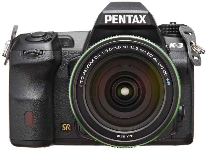 【中古】 PENTAX デジタル一眼レフカメラ K-3 18-135WR レンズキット ブラック ローパスセレクタ 最高約8.3コマ/秒・最大約60コマ -3EV低輝度対応 15543 当店保証30日間 人気 ミラーレス 一眼レフ 交換レンズ カメラ