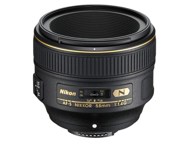 【中古】Nikon 単興味の中心水晶体 AF-S NIKKOR 58粍 f/1.4G Fマウント フルサイズ相応う