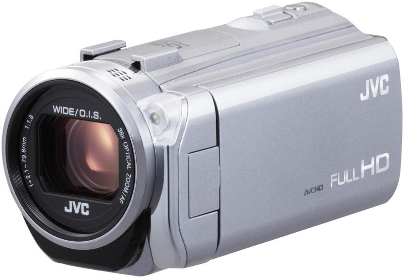 【中古】JVCKENWOOD JVC ビデオカメラ EVERIO 内蔵メモリー16GB シルバー GZ-E745-S|カメラFanks-PROShop 店