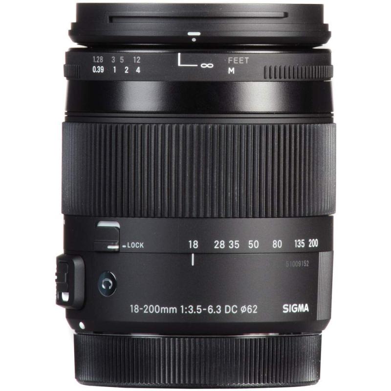 【中古】SIGMA 18-200粍 F3.5-6.3 DC MACRO os HSM | Contemporary C014 | Canon EF-Sマウント | APS-C/Super35