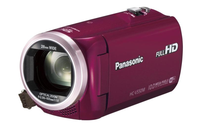 【中古】パナソニック デジタルハイビジョンビデオカメラ 内蔵記憶装置32GB 赤いこと HC-V550M-R
