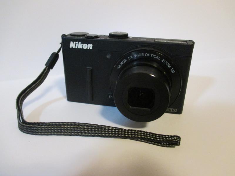 【中古】Nikon デジタル写真機 P340 開放的F値1.8 1200万絵素 黒いこと P340BK