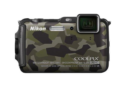 【中古】Nikon デジタル写真機 AW120 雨合羽 1600万絵素 化けの皮 AW120GR