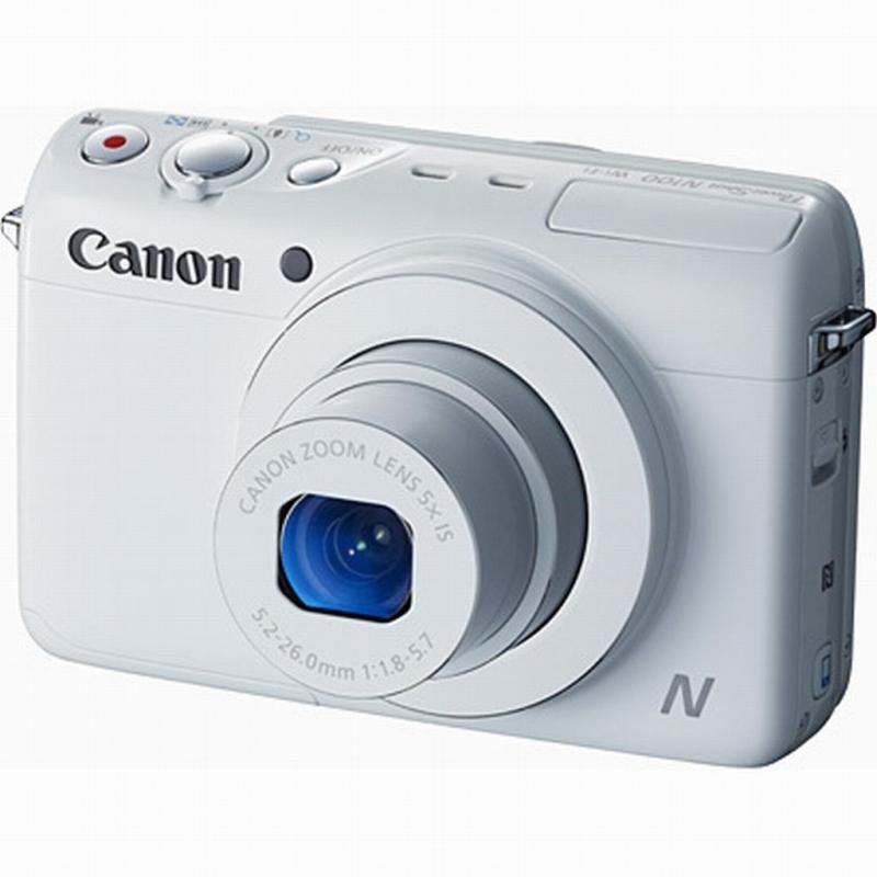 【中古】 Canon デジタルカメラ Power Shot N100 光学5倍ズーム ホワイト PSN100 当店保証30日間 人気 ミラーレス 一眼レフ 交換レンズ カメラ