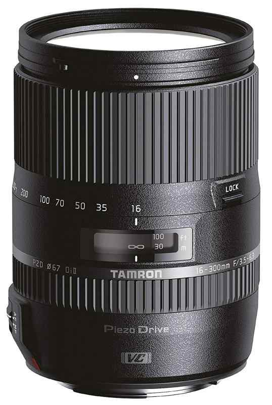 【中古】TAMRON 高倍率望遠レンズ 16-300粍 F3.5-6.3 DiII PZD MACRO ソニーαマウント用 APS-C専用 B016S