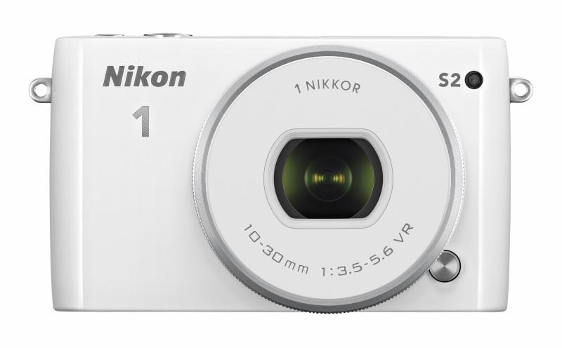 【中古】 Nikon ミラーレス一眼 Nikon1 S2 標準パワーズームレンズキット ホワイト S2PLKWH 当店保証30日間 人気 ミラーレス 一眼レフ 交換レンズ カメラ