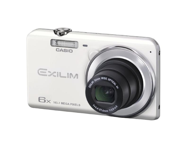 【中古】CASIOデジタルカメラ EXILIM EX-Z770 ホワイト EX-Z770 WE