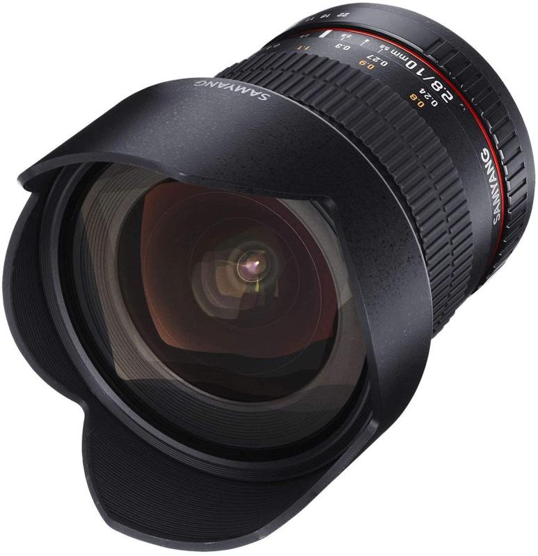 【中古】SAMYANG 単興味の中心広角水晶体 10粍 F2.8 ペンタックス K用 APS-C用