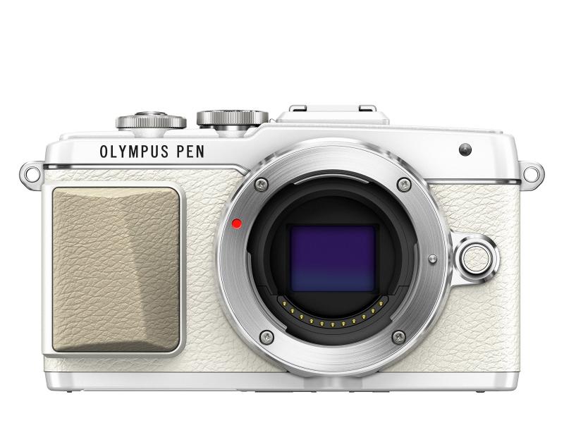 【中古】OLYMPUS 鏡鑑受け答え一眼 PEN E-PL7 上半身 白いこと PEN E-PL7 BODY WHT