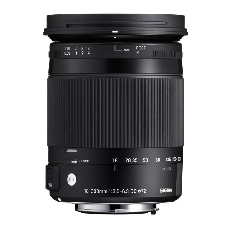 【中古】シグマ(Sigma) SIGMA 18-300粍 F3.5-6.3 DC MACRO os HSM | Contemporary C014 | Nikon F-DXマウント | APS-C/Super35