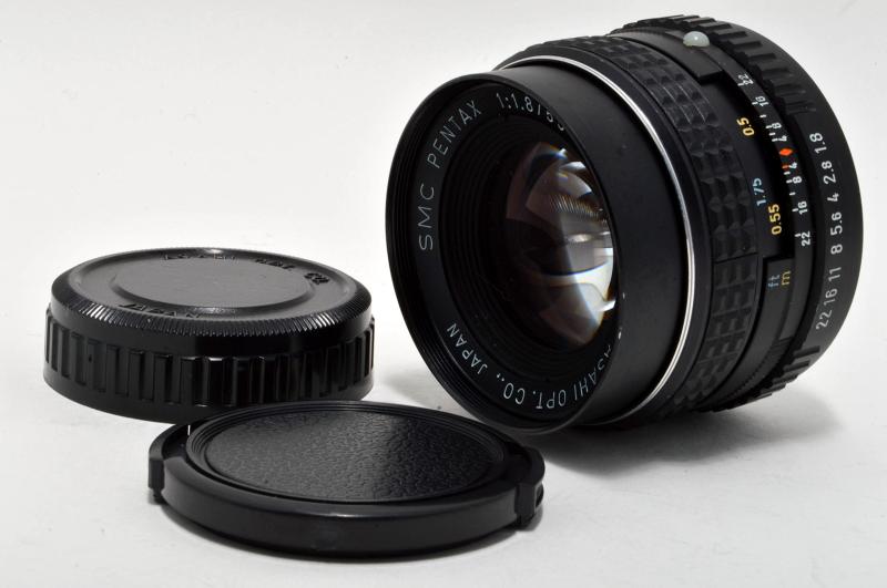 【中古】Pentax SMC 55粍 f1.8  ペンタックス PK2マウント単興味の中心水晶体