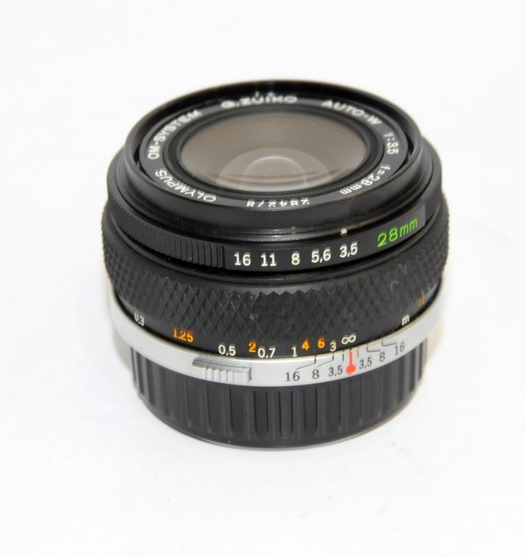 【中古】OLYMPUS OM-SYSTEM G.ZUIKO Auto-W 28mm 1:3.5