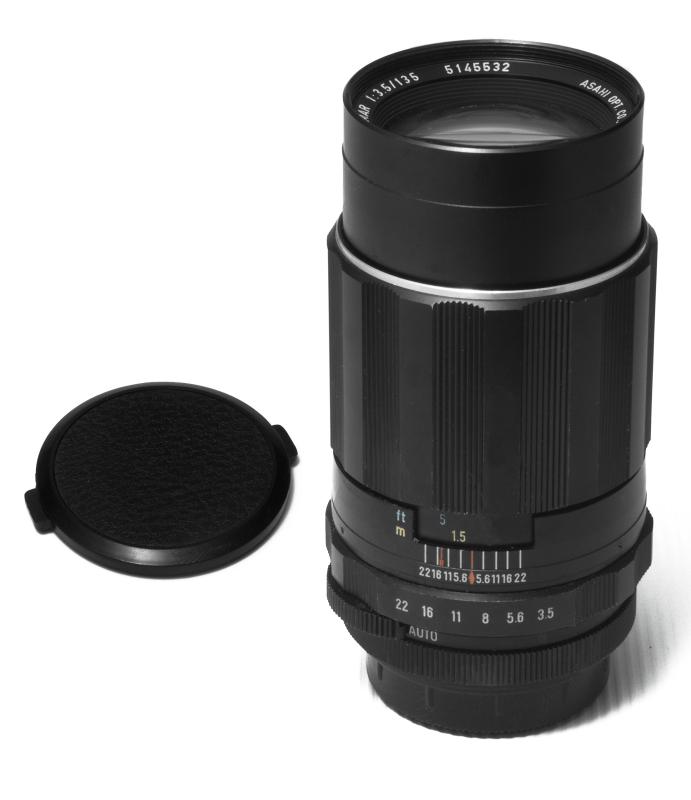 【中古】 PENTAX Super Takumar 135mm F3.5 F/3.5 M42 スクリューマウントMFレンズ(S/N:3940660)#55858。 当店保証30日間 人気 ミラーレス 一眼レフ 交換レンズ カメラ 9,660円