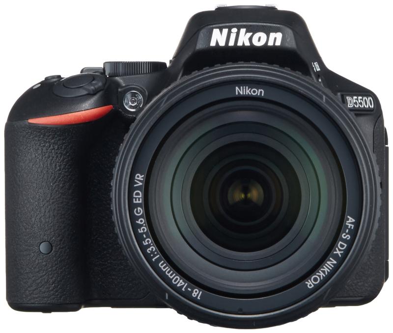 【中古】Nikon デジタル一眼レフカメラ D5500 18-140 VR レンズキット ブラック 2416万画素 3.2型液晶 タッチパネル D5500LK18-140BK|カメラFanks-PROShop 店