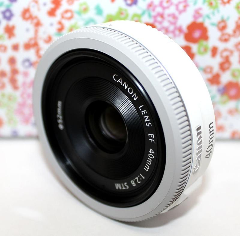 【中古】Canon 単焦点レンズ EF40mm F2.8 STM フルサイズ対応-White- [並行輸入品]