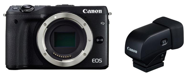 【中古】Canon ミラーレス一眼カメラ EOS M3 ボディ(ブラック) EVFキット EOSM3BK-BODYEVFK｜カメラFanks-PROShop 店