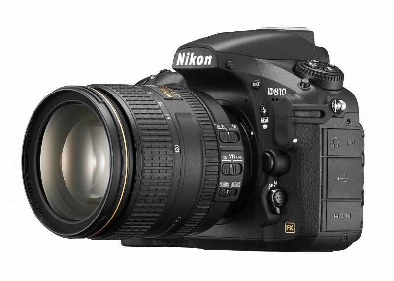【中古】Nikon デジタル一眼二眼レフ写真機 D810 24-120 VR 水晶体一揃いの道具