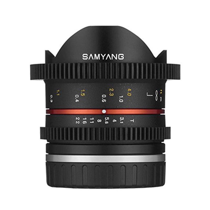【中古】SAMYANG 動画用単焦点魚眼レンズ VDSLR 8mm T3.1 II ソニー αE用 APS-C用｜カメラFanks-PROShop 店