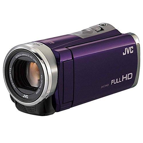 【中古】JVCケンウッド ハイビジョンメモリームービーEverio/GZ-E690 (ノーブルバイオレット)