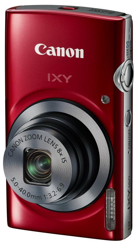 【中古】Canon デジタル写真機 IXY160 赤いこと 光学8倍望遠レンズ IXY160(RE)