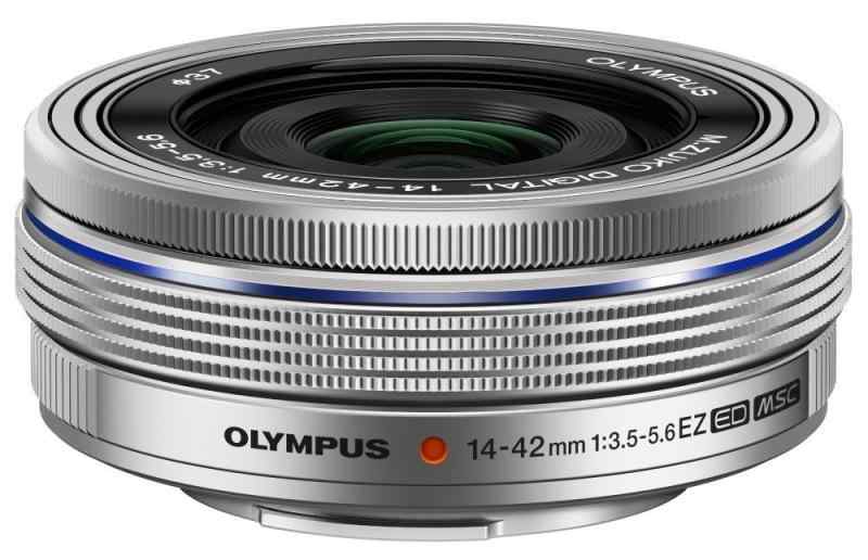 【中古】 OLYMPUS 電動式ホットケーキ望遠レンズ M.ZUIKO DIGITAL ED 14-42粍 F3.5-5.6 EZ-Black [並行輸入品] (Silver)  当店引き受ける30昼日なか 一般受け 銀鏡受け答え 一眼二眼レフ 取り替えっこ水晶体 写真機