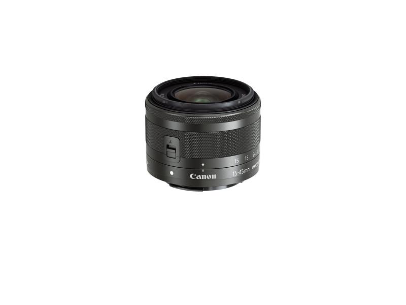 【中古】Canon 標準尺度望遠レンズ EF-M15-45粍 F3.5-6.3IS STM(石墨) 鏡鑑受け答え一眼相応う EF-M15-45ISSTM