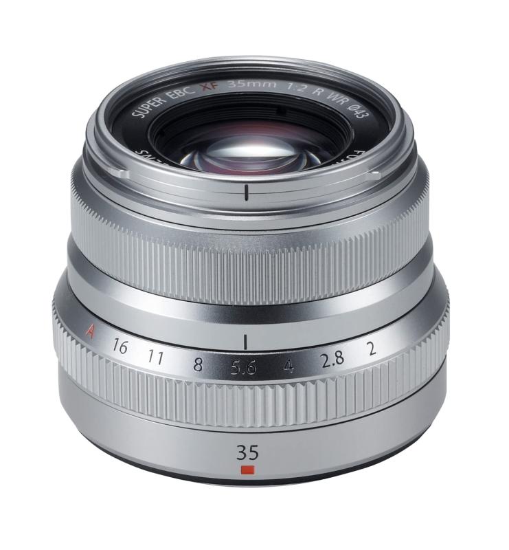 【中古】富士フイルム(FUJIFILM) X 取り替えっこ水晶体 フジノン 単興味の中心 標準尺度 パウダーコンパクト 35粍 F2 防塵防滴耐低温 絞り輪っか しろがね色 F XF35MMF2 R WR S
