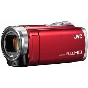 【中古】JVC Everio ハイビジョンメモリームービー 赤いこと GZ-HM155-R