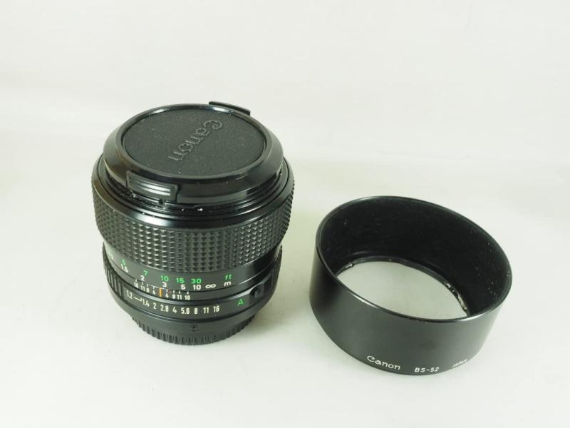 【中古】Canon MF水晶体 NewFD 50粍 F1.2