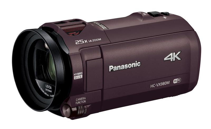【中古】パナソニック デジタル4Kテレビカメラ VX980M 64GB 後ほどから手を加える 赤銅色 HC-VX980M-T