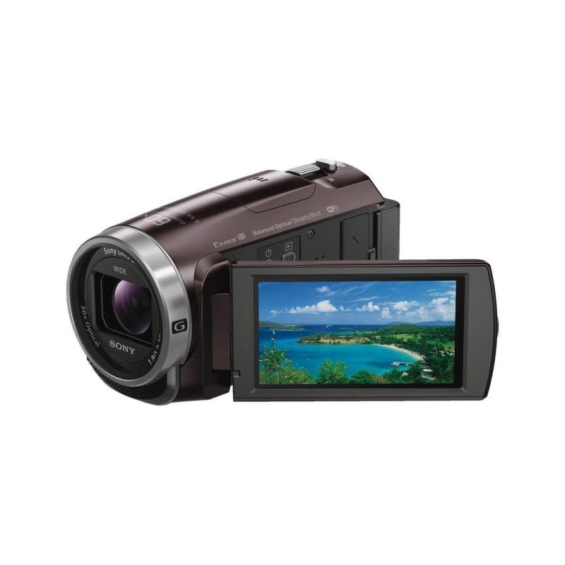 【中古】SONY テレビカメラHDR-CX675 32GB 光学30倍 ボルドーワイン赤銅色 Handycam HDR-CX675 T