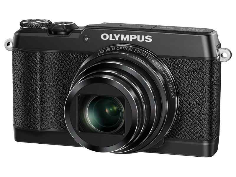 【中古】OLYMPUS コンパクトデジタルカメラ STYLUS SH-3 ブラック 光学式5軸手ぶれ補正 光学24倍&超解像48倍ズーム SH-3 BLK