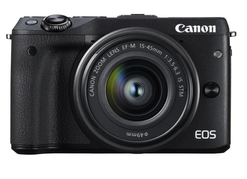 【中古】 Canon ミラーレス一眼カメラ EOS M3 レンズキット(ブラック) EF-M15-45mm F3.5-6.3 IS STM 付属 EOSM3BK-1545ISSTMLK 当店保証30日間 人気 ミラーレス 一眼レフ 交換レンズ カメラ