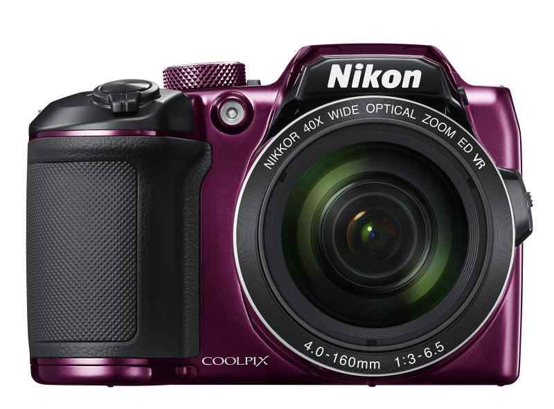 【中古】Nikon デジタル写真機 COOLPIX B500 光学40倍望遠レンズ 1602万絵素 単三蓄電池 酸桃 B500PU