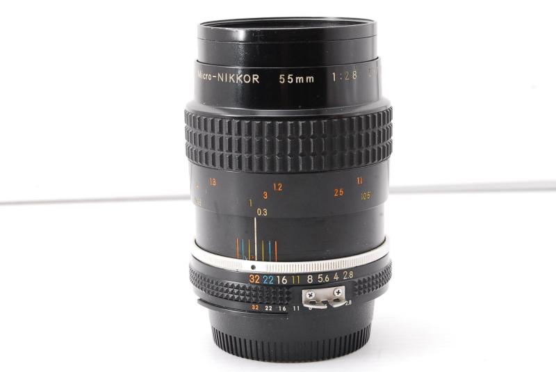 【中古】Nikon ニコン Ai-s Micro-NIKKOR 55粍 F2.8