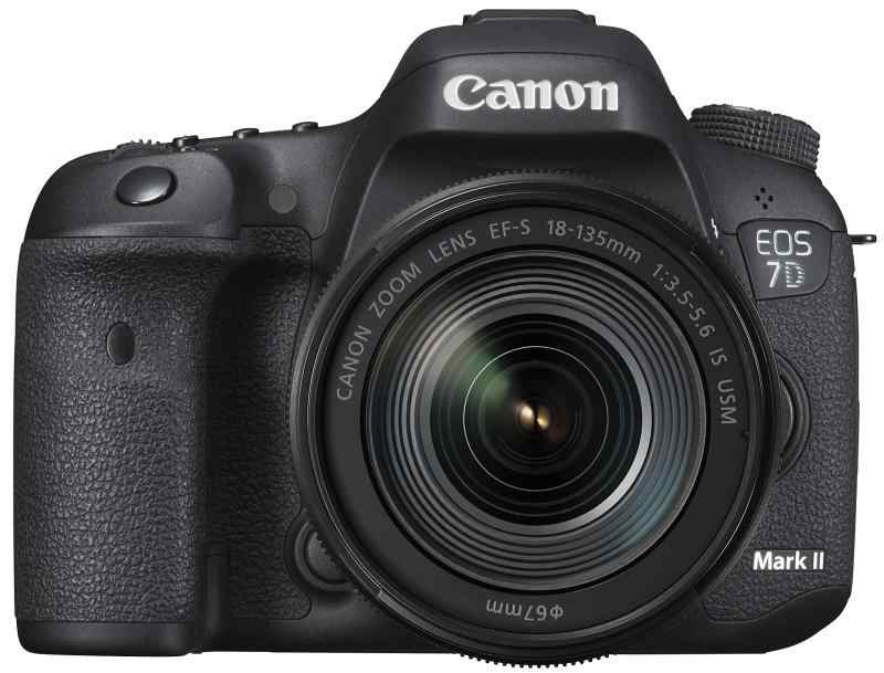 【中古】Canon デジタル一眼一眼レフ写真機 EOS 7D MarkII 水晶体一揃いの道具 EF-S18-135mmF3.5-5.6 ISUSM Wi-FiアダプタW-E1属する EOS7DMK2LKW-E1