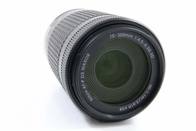 【中古】Nikon 望遠望遠レンズ AF-P DX NIKKOR 70-300粍 f/4.5-6.3G ED VR ニコンDX初期化専用