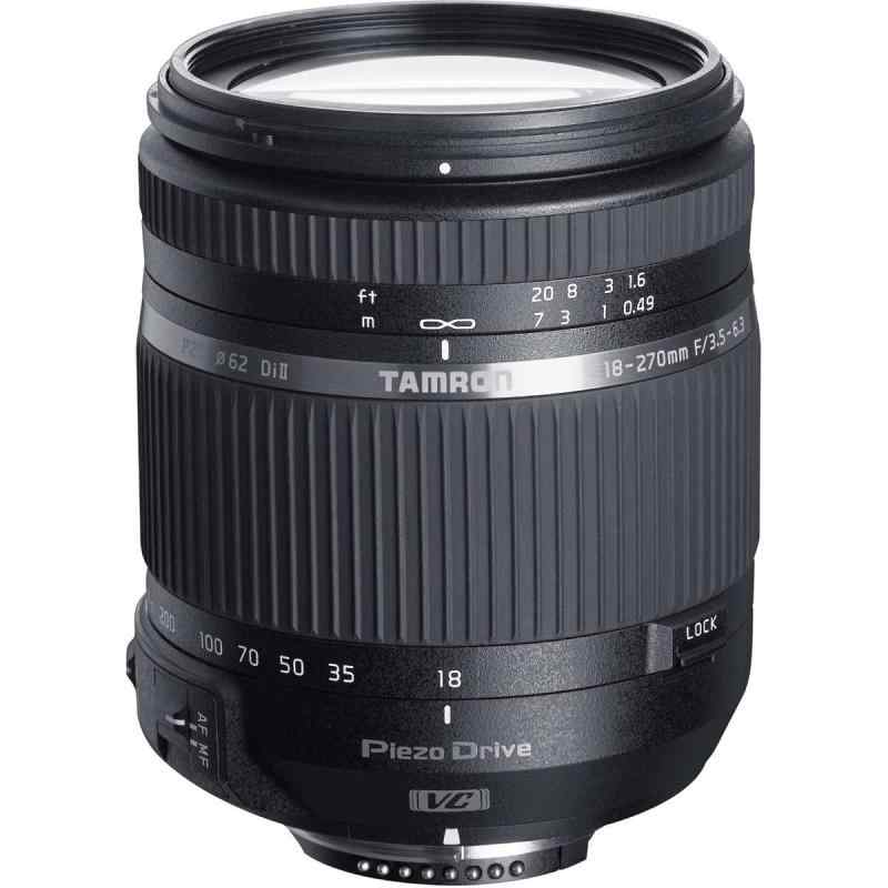 【中古】TAMRON 高倍率望遠レンズ 18-270粍 F3.5-6.3 DiII VC PZD TS キヤノン用 APS-C専用 B008TSE