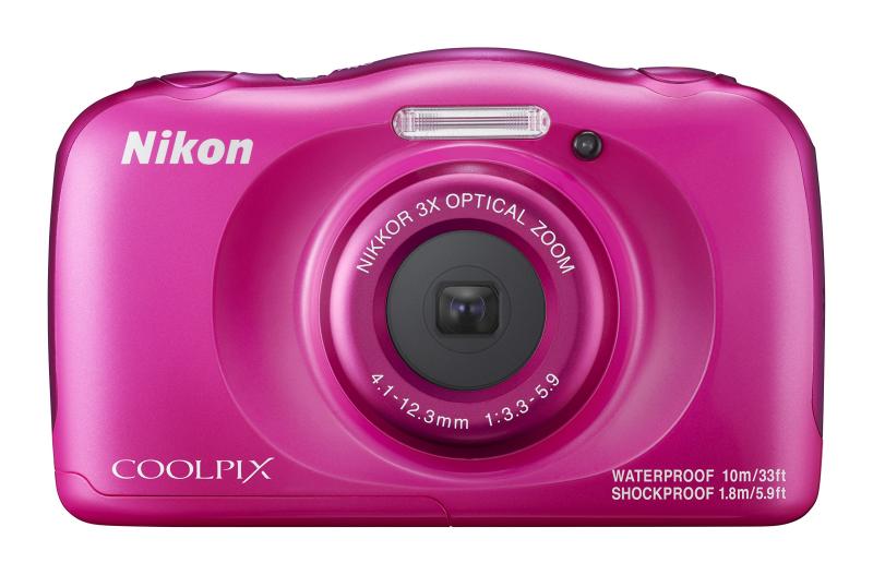 【中古】Nikon デジタル写真機 COOLPIX W100 雨合羽 W100PK クールピクス さくら色