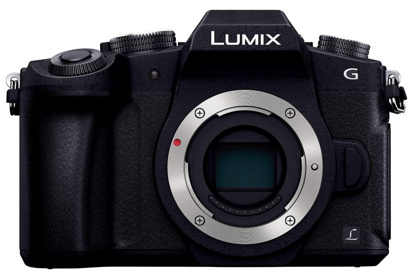 【中古】パナソニック 鏡鑑受け答え一眼写真機 ルミックス G8 上半身 1600万絵素 黒いこと DMC-G8-K