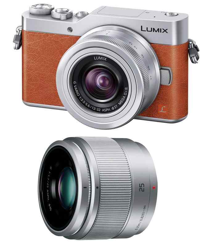 【中古】パナソニック 銀鏡受け答え一眼写真機 ルミックス GF9 ダブルズームレンズキット 判定基準望遠レンズ/単興味の中心水晶体属する オレンジ色 DC-GF9W-D
