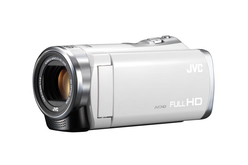 【中古】JVCKENWOOD JVC ビデオカメラ Everio 60倍ダイナミックズーム ホワイト GZ-E109-W 22,192円