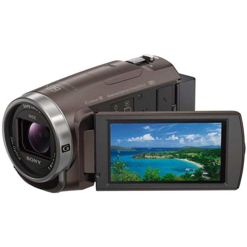 【中古】SONY(ソニー) テレビカメラ Handycam 光学30倍 内蔵記憶装置64GB ブロンズ赤銅色HDR-CX680 TI