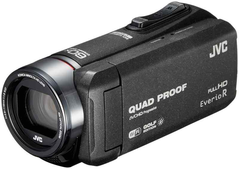 【中古】 JVCKENWOOD JVC ビデオカメラ Everio R スポーツ ゴルフ 防水 防塵 32GB ブラック GZ-GX100-B 当店保証30日間 人気 ミラーレス 一眼レフ 交換レンズ カメラ