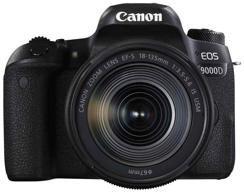 【中古】Canon デジタル一眼二眼レフ写真機 EOS 9000D 水晶体一揃いの道具 EF-S18-135粍 F3.5-5.6 IS USM 嘱する EOS9000D-18135ISUSMLK