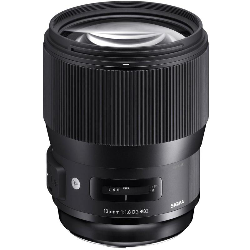 【中古】シグマ(Sigma) SIGMA シグマ Canon EFマウント 水晶体 135粍 F1.8 DG HSM 単興味の中心 望遠 フルサイズ Art 一眼二眼レフ 専用