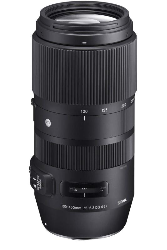 【中古】シグマ(Sigma) SIGMA シグマ Canon EFマウント 水晶体 100-400粍 F5-6.3 DG os HSM 望遠レンズ 望遠 フルサイズ Contemporary 一眼二眼レフ 専用