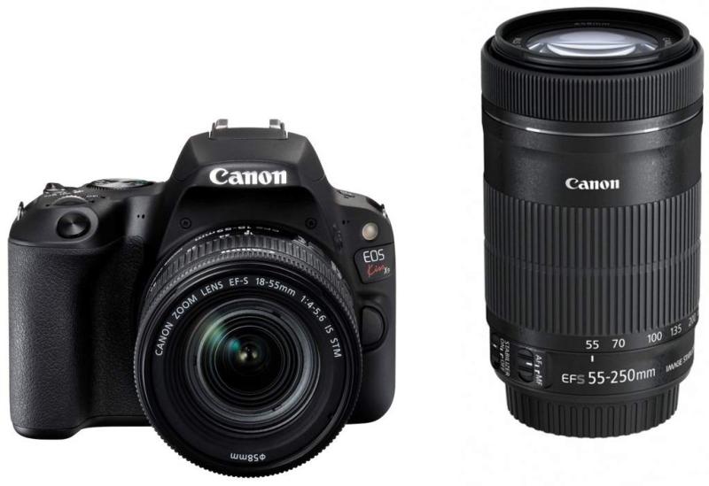 【中古】 Canon デジタル一眼レフカメラ EOS Kiss X9 ブラック ダブルズームキット EF-S18-55mm/EF-S55-250mm付属 EOSKISSX9BK-WKIT 当店保証30日間 人気 ミラーレス 一眼レフ 交換レンズ カメラ 48,600円